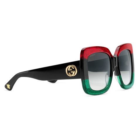 occhiali quadrati in acetato gucci|da donna Gucci Eyewear .